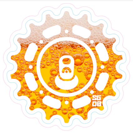 Shift Gears Drink Beers Sticker